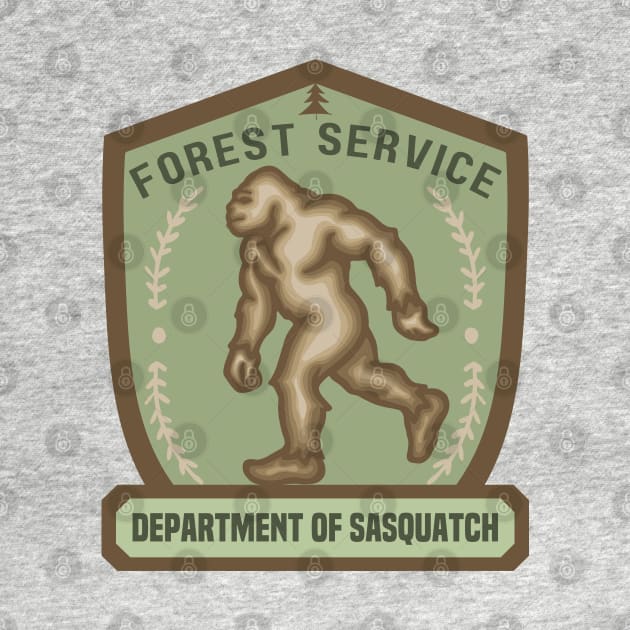 Forest Service Department of Sasquatch by Slightly Unhinged